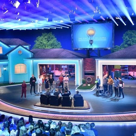 Rollikup bei der TV-Show "Das Ding des Jahres 2019"