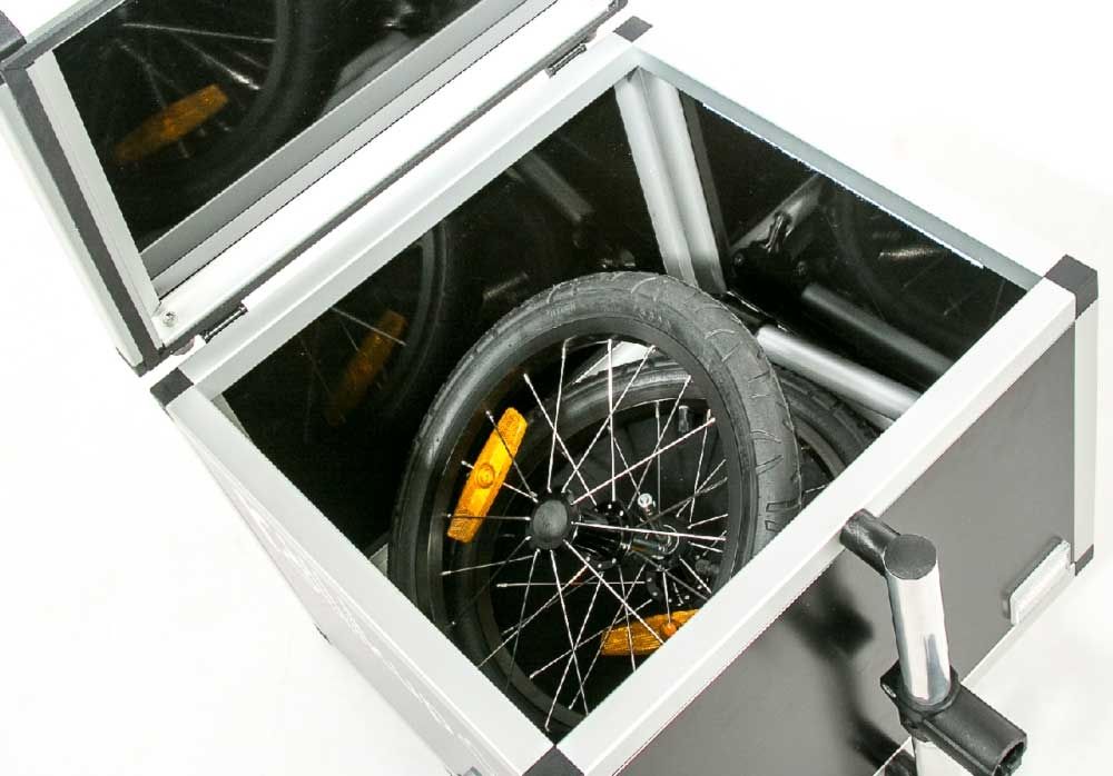 Rollikup Plus Anhänger Zusammenklappbar und mit viel Stauraum